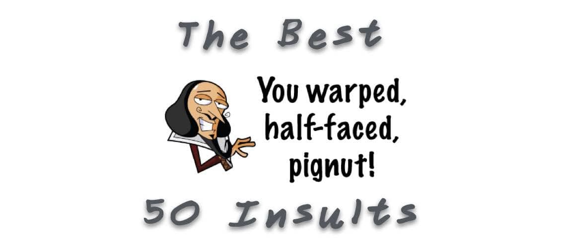 The Best 50 Insults