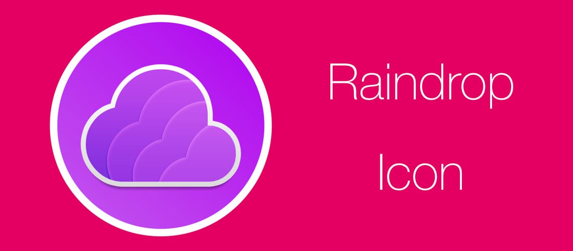 Raindrop - Circular Icon