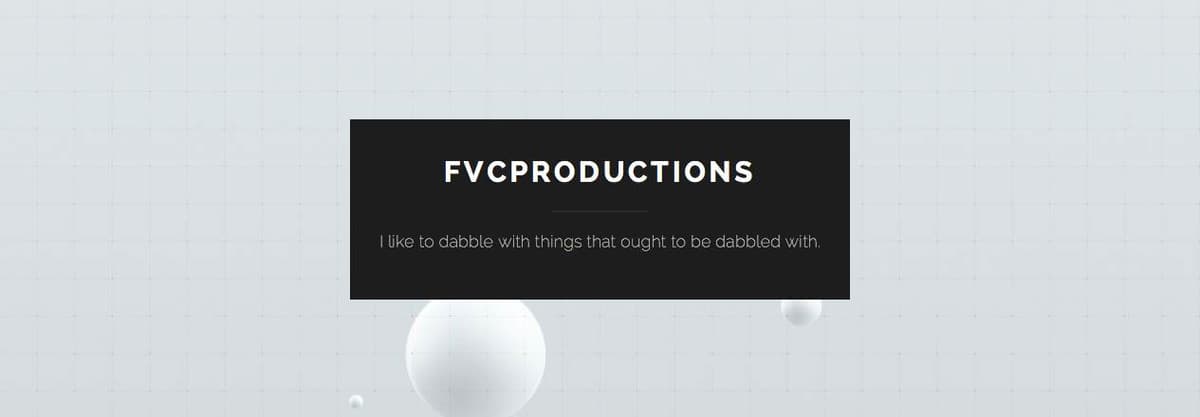 FVCproductions - Logo Design
