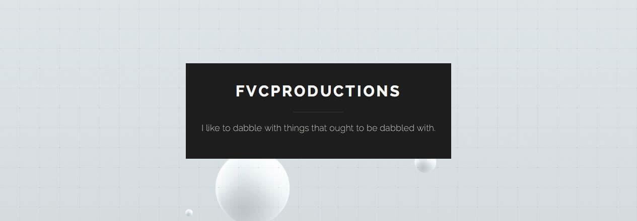FVCproductions - Logo Design