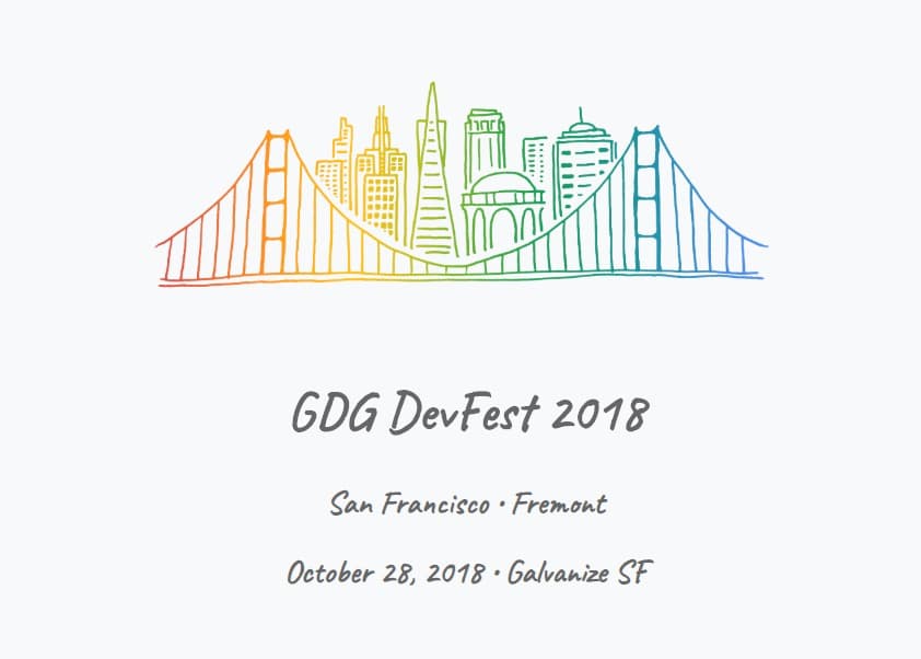 GDG DevFest SF 2018