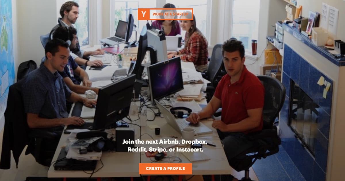 YC Work At A Startup