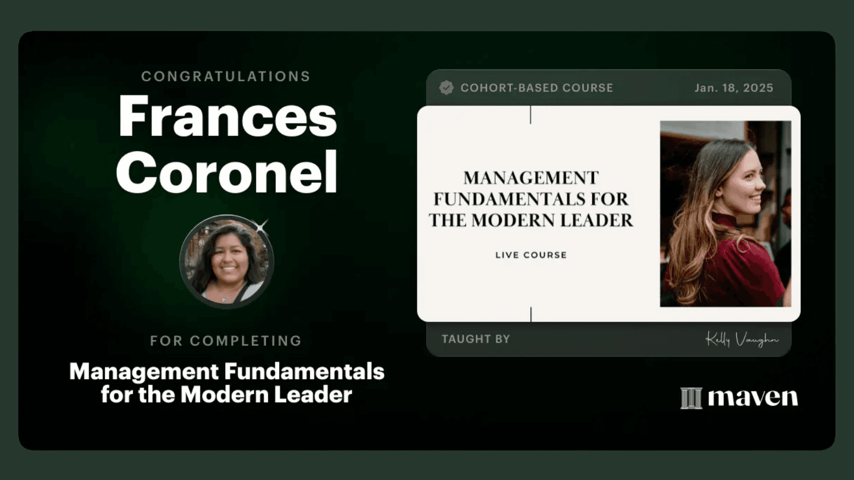 Course Review: Management Fundamentals for the Modern Leader with Kelly Vaughn