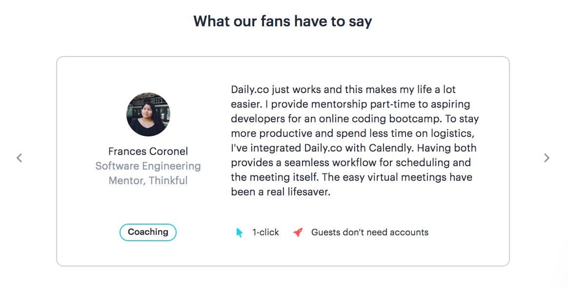 Daily.Co Testimonial