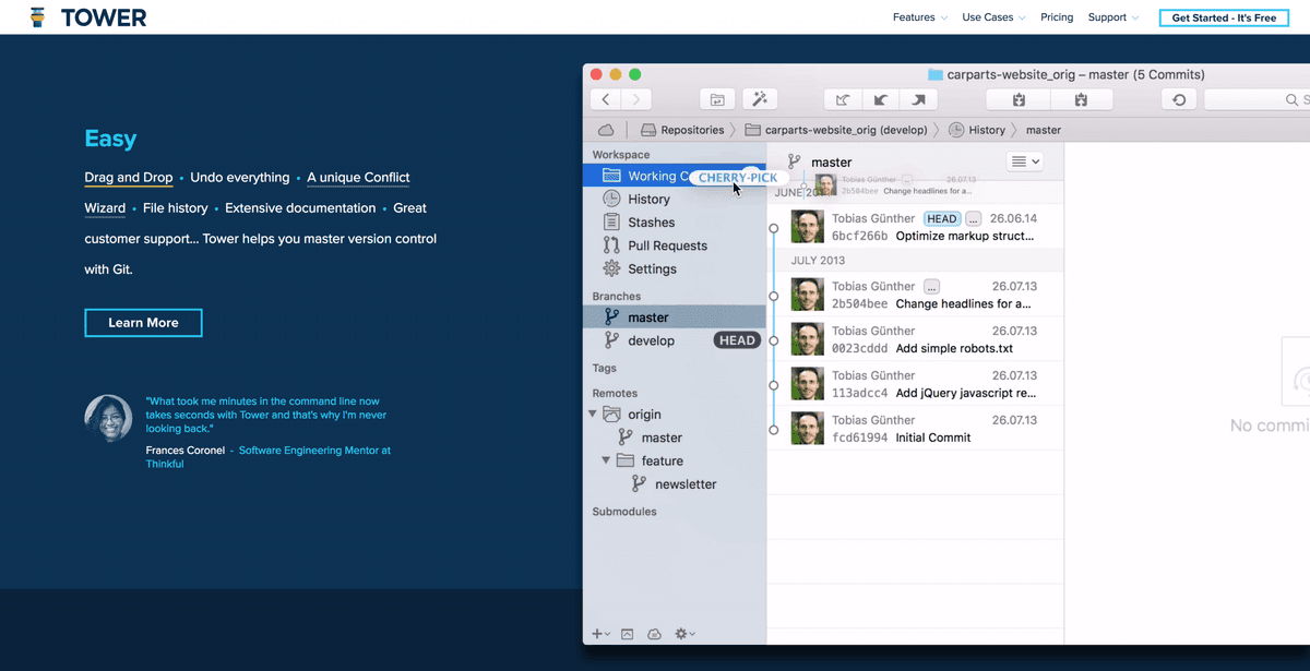 Tower 3.0 Testimonial