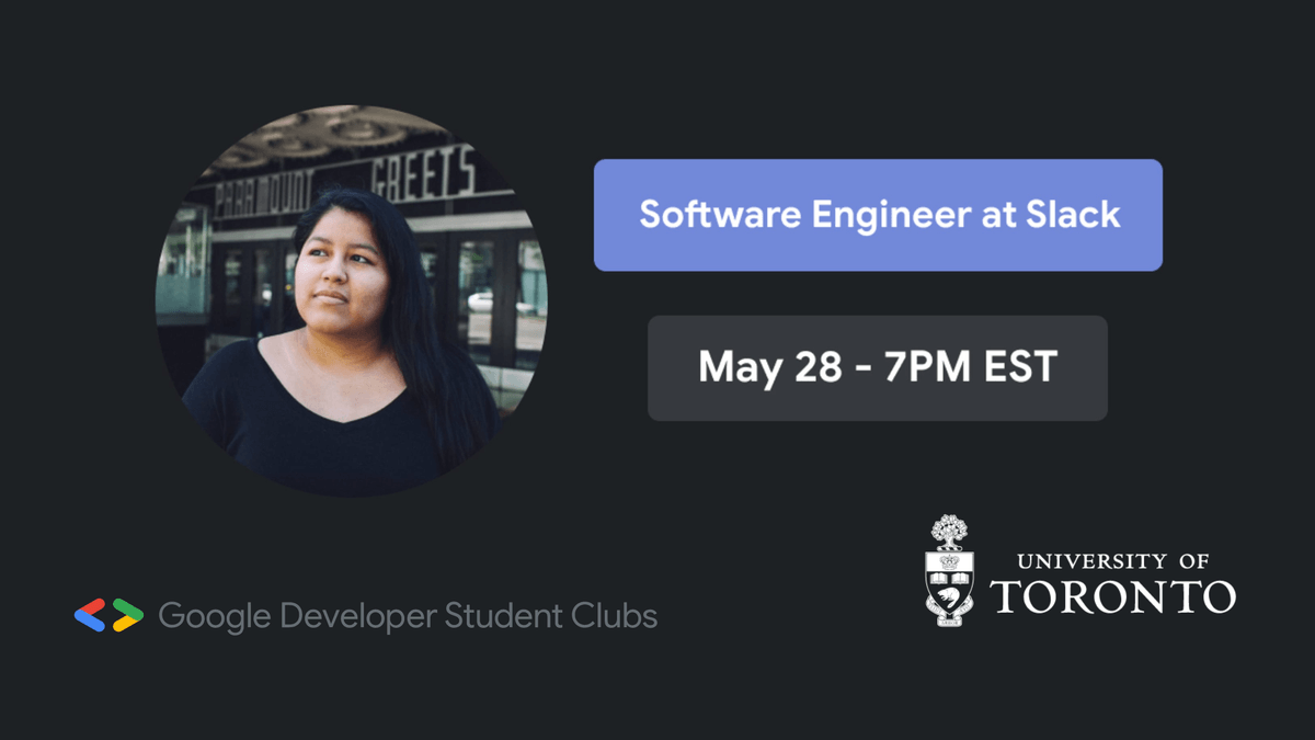 TechX Talk for GDG Student Club at U of Toronto