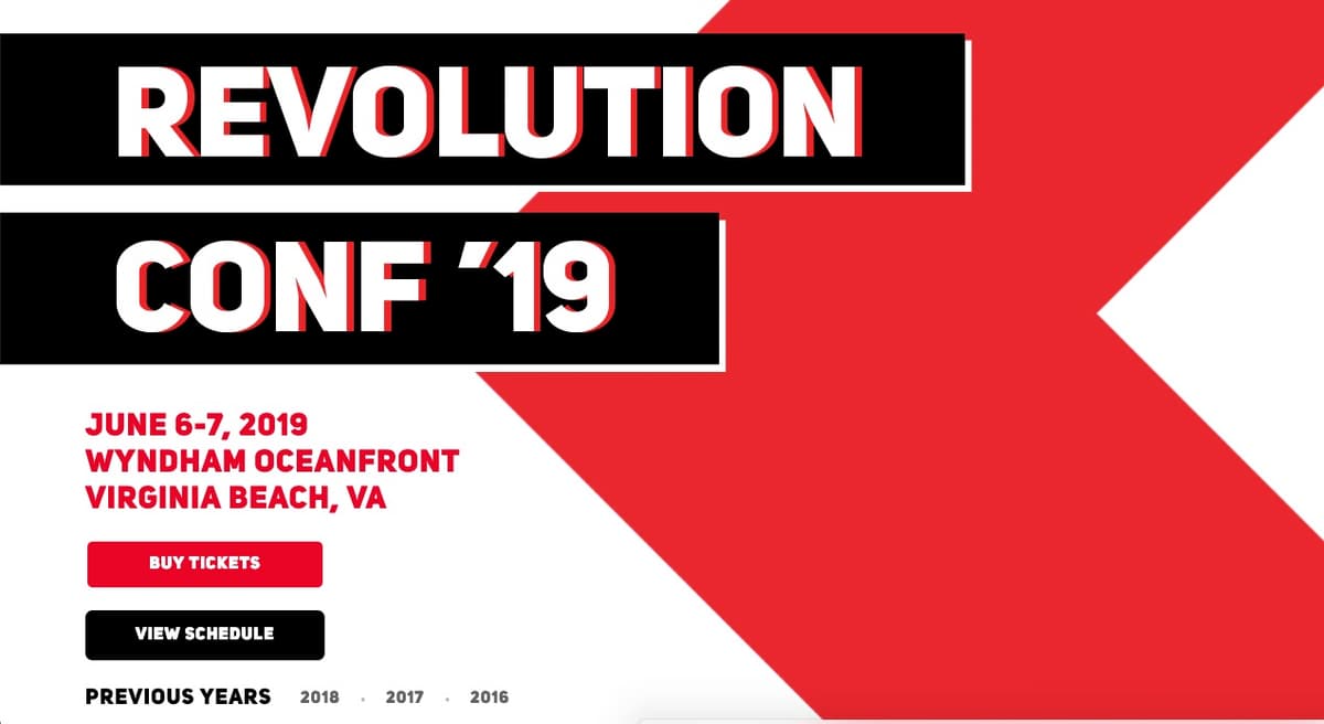 RevolutionConf 2019