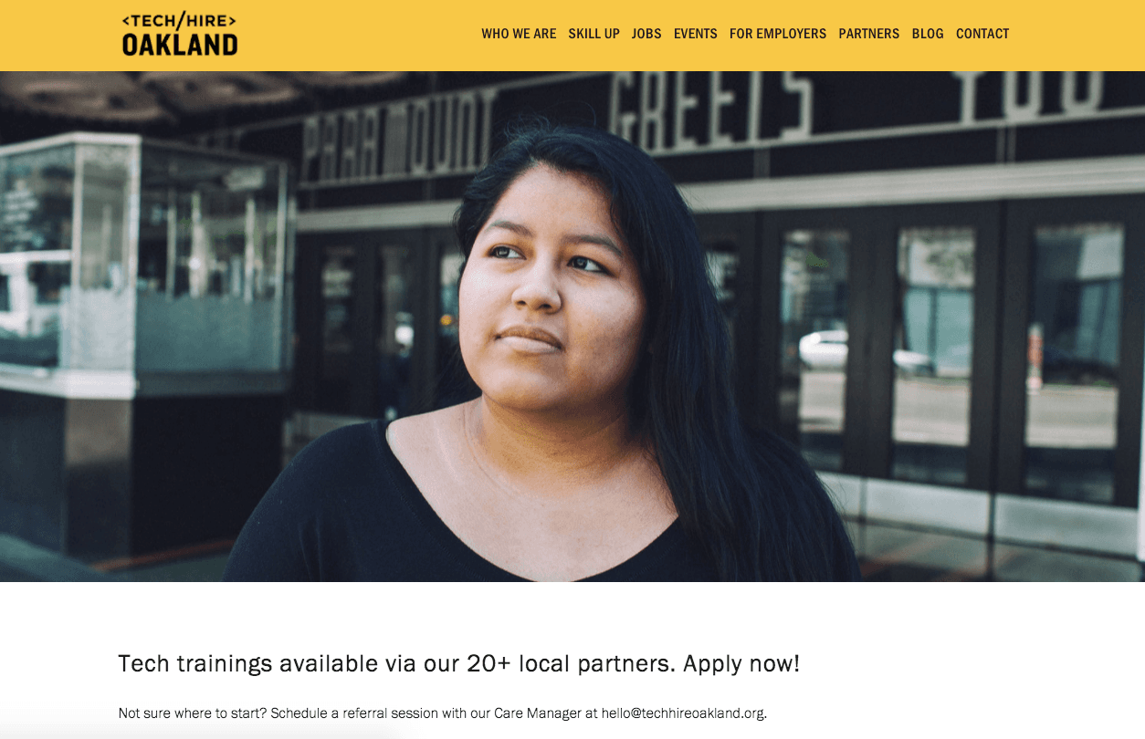 TechHire Oakland Volunteer Model