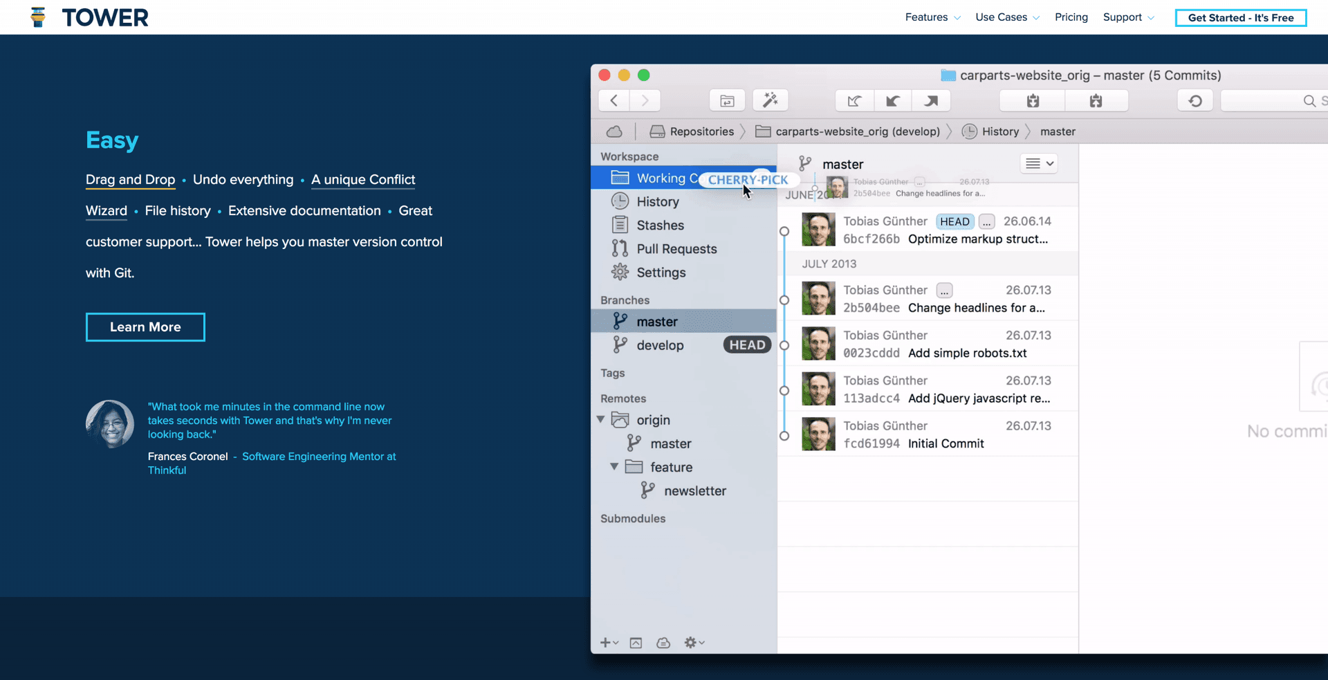 Tower 3.0 Testimonial