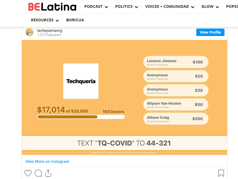 Help These Latinx Organizations Support Undocumented Families During COVID-19