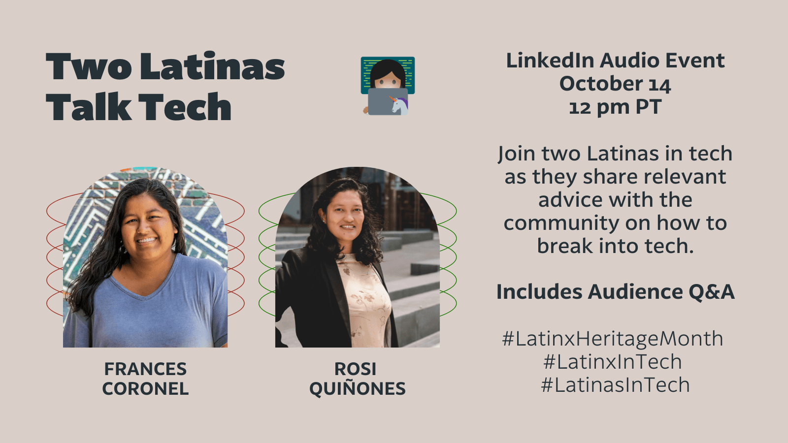 Two Latinas Talk Tech