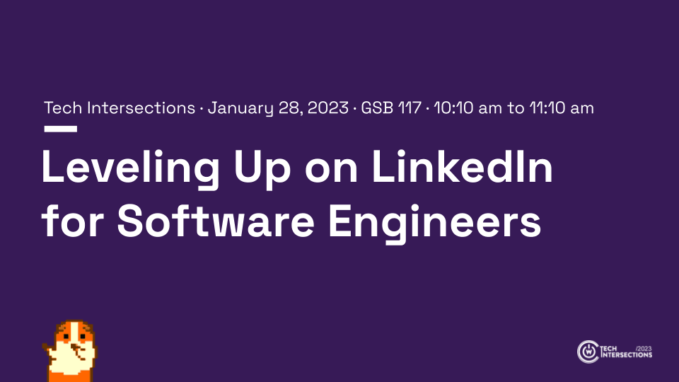 Leveling Up on LinkedIn for Software Engineers
