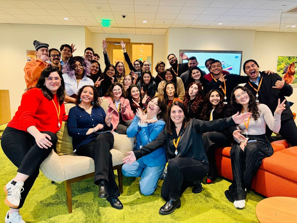 Celebrating Community and Career Growth with Techqueria at Salesforce Tower